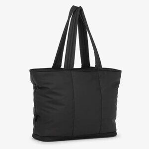 Calpak Luka Expandable Laptop Tote in Matte Black